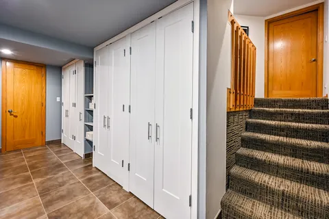 a utility room with washer and dryer
