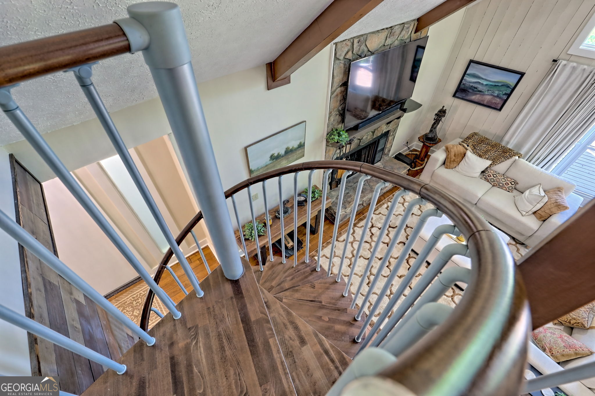 850 Ridgepole Drive Sky Valley, GA 30537 - Photo 51 of 73 a view of an entryway with hardwood
