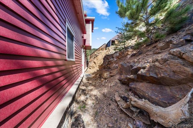 a view of street with house