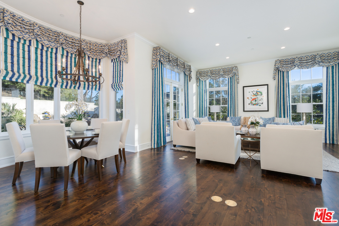 65 Beverly Park Beverly Hills, CA 90210 - Photo 17 of 51 a living room with furniture and a wooden floor