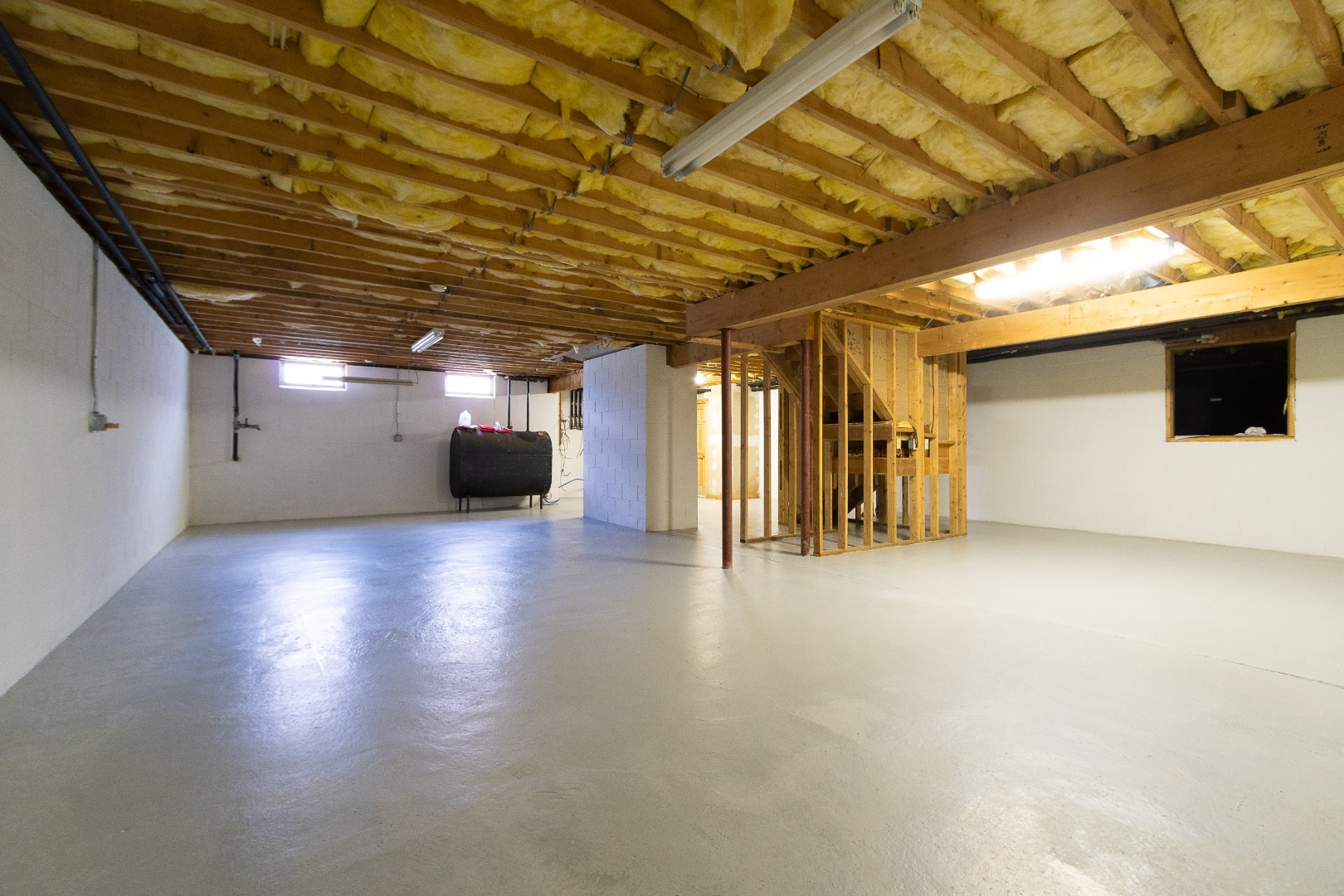 17 Bartlett Road Nantucket, MA 02554 - Photo 23 of 30 Basement with interior and exterior bulkhead access