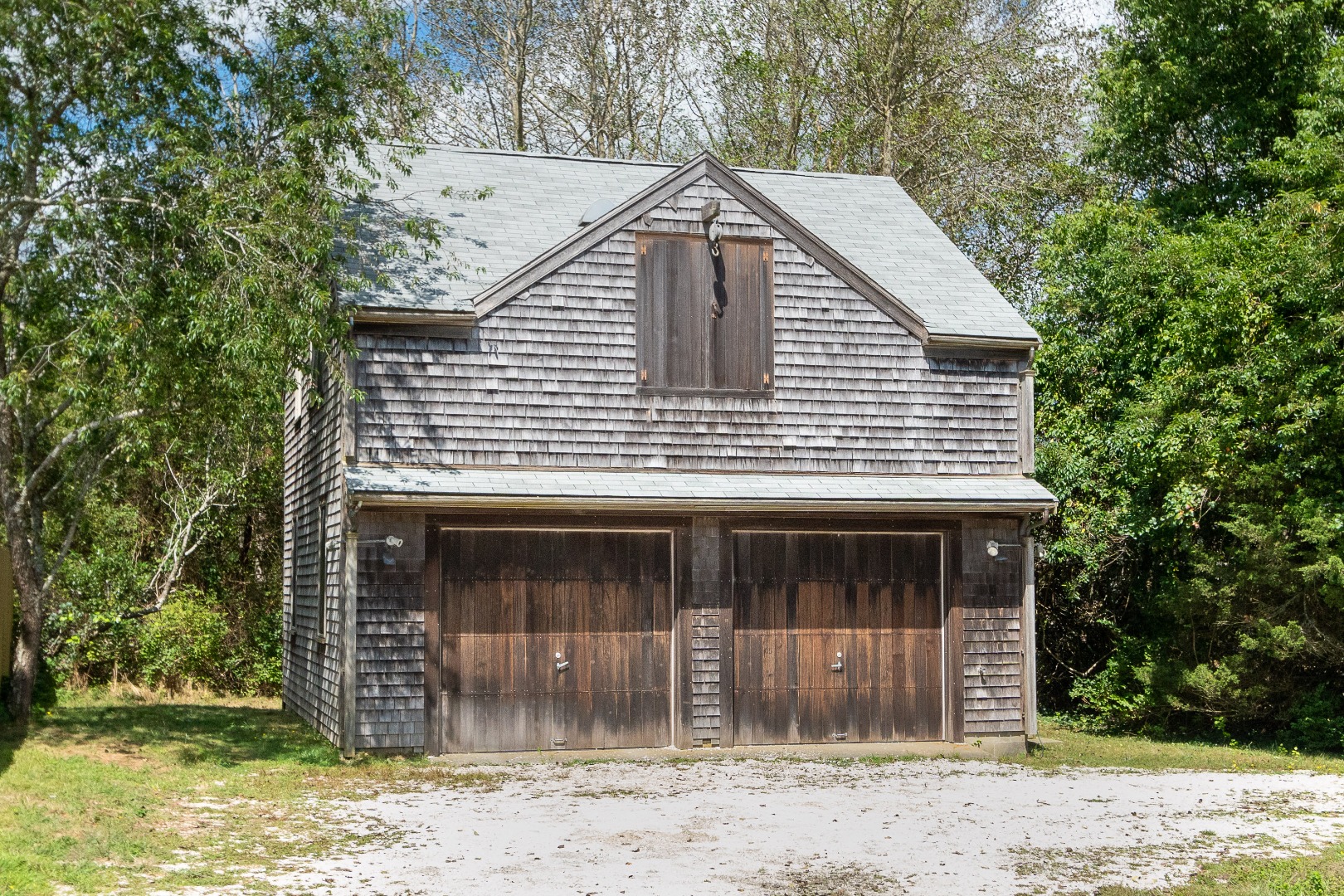 17 Bartlett Road Nantucket, MA 02554 - Photo 24 of 30 2-car garage with 1-bedroom apartment