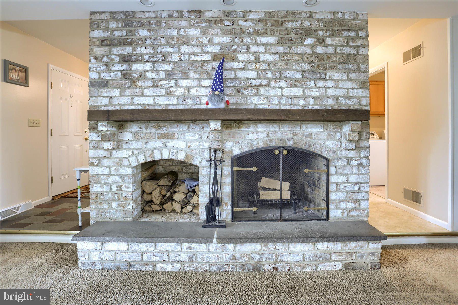 1801 Rohrerstown Road East Petersburg, PA 17520 - Photo 17 of 37 Wood Burning Fireplace in the Family Room