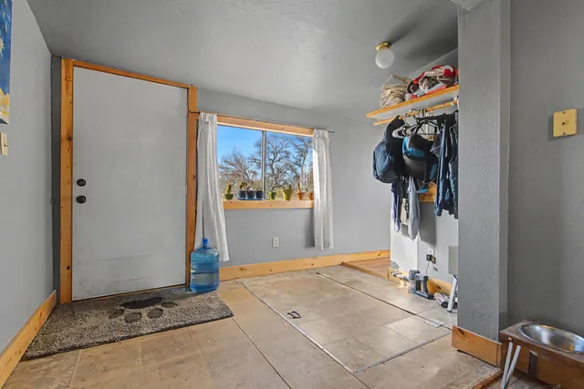 a view of a entryway door