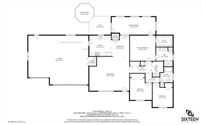 $309,900 | 812 East Boone Street, Tolono, IL 61880