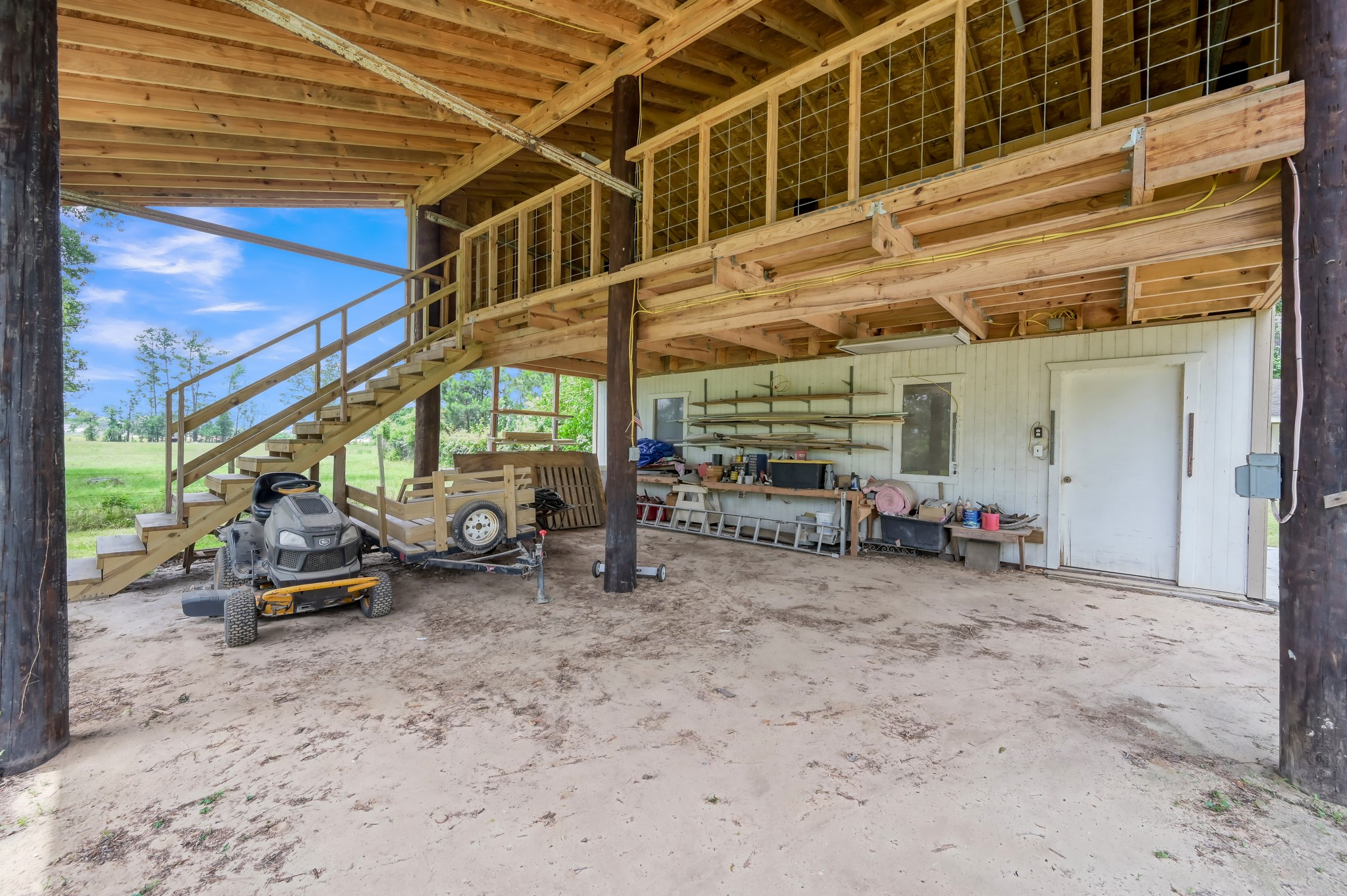 16892 Payne Road Conroe, TX 77302 - Photo 37 of 50 Carport/Awning w/ 30 Amp service
