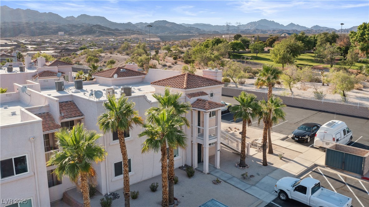 1928 Las Palmas Lane, Unit 228 Laughlin, NV 89029 - Photo 64 of 77 Aerial view of a mountain backdrop