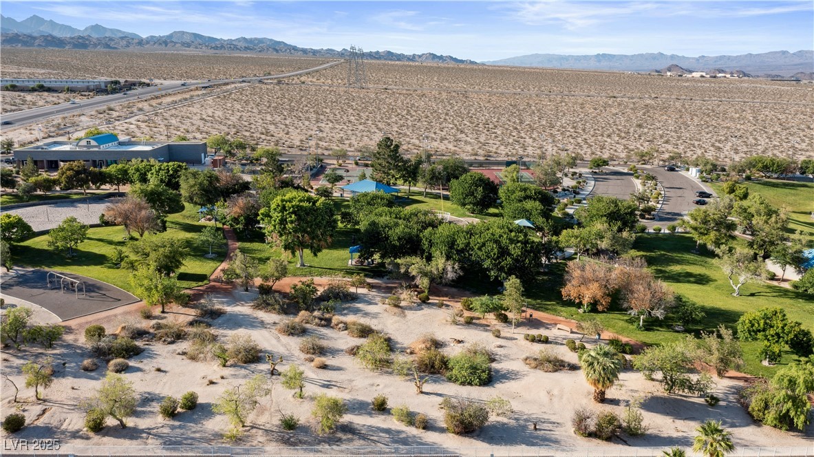 1928 Las Palmas Lane, Unit 228 Laughlin, NV 89029 - Photo 67 of 77 Bird's eye view of public park with a mountainous background