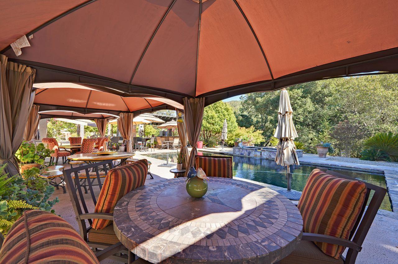 5000 Hecker Pass Road Gilroy, CA 95020 - Photo 61 of 100 a view of a dining room with furniture window and outside view