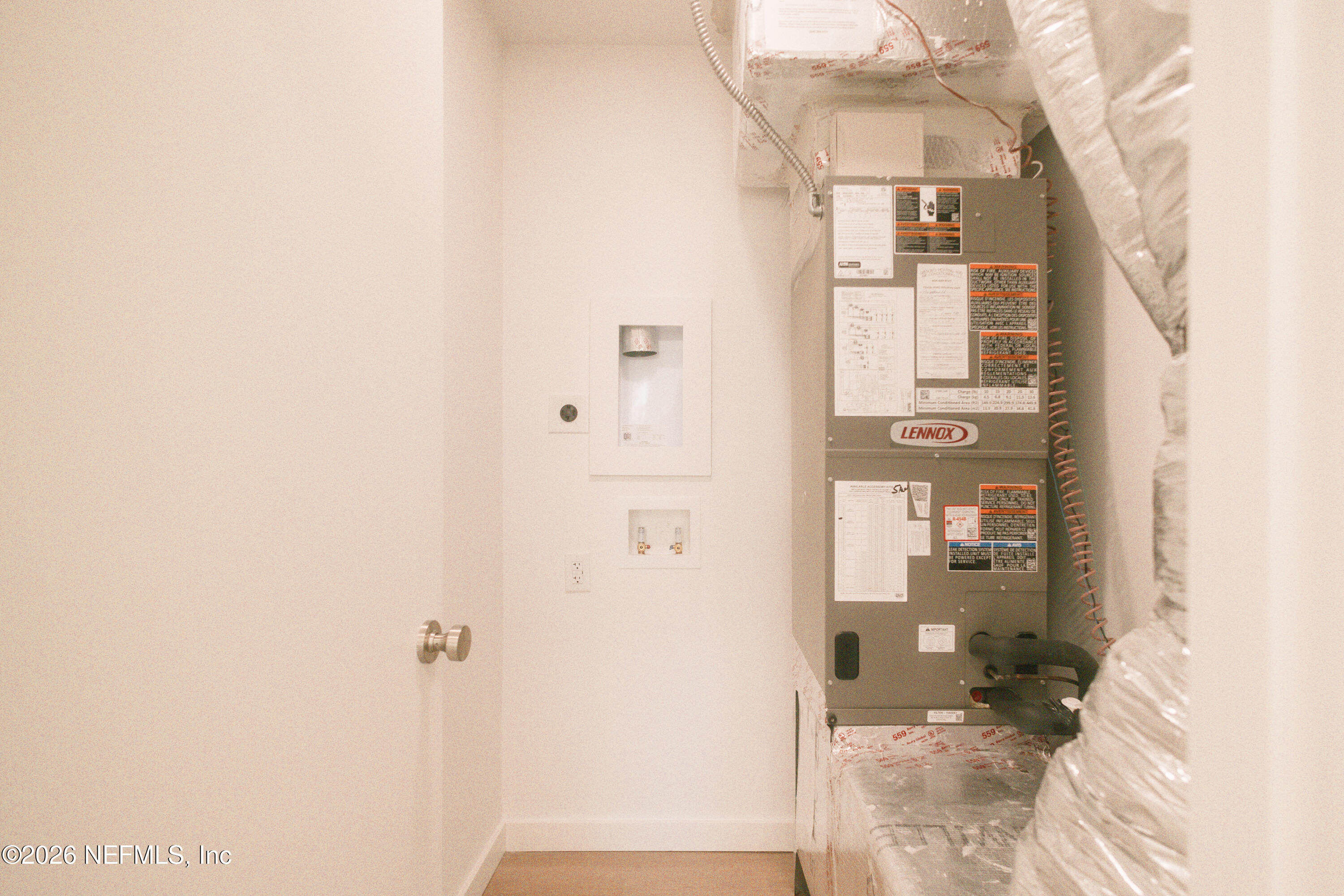576 Woodlawn Road St. Augustine, FL 32084 - Photo 9 of 19 HVACstackW/D