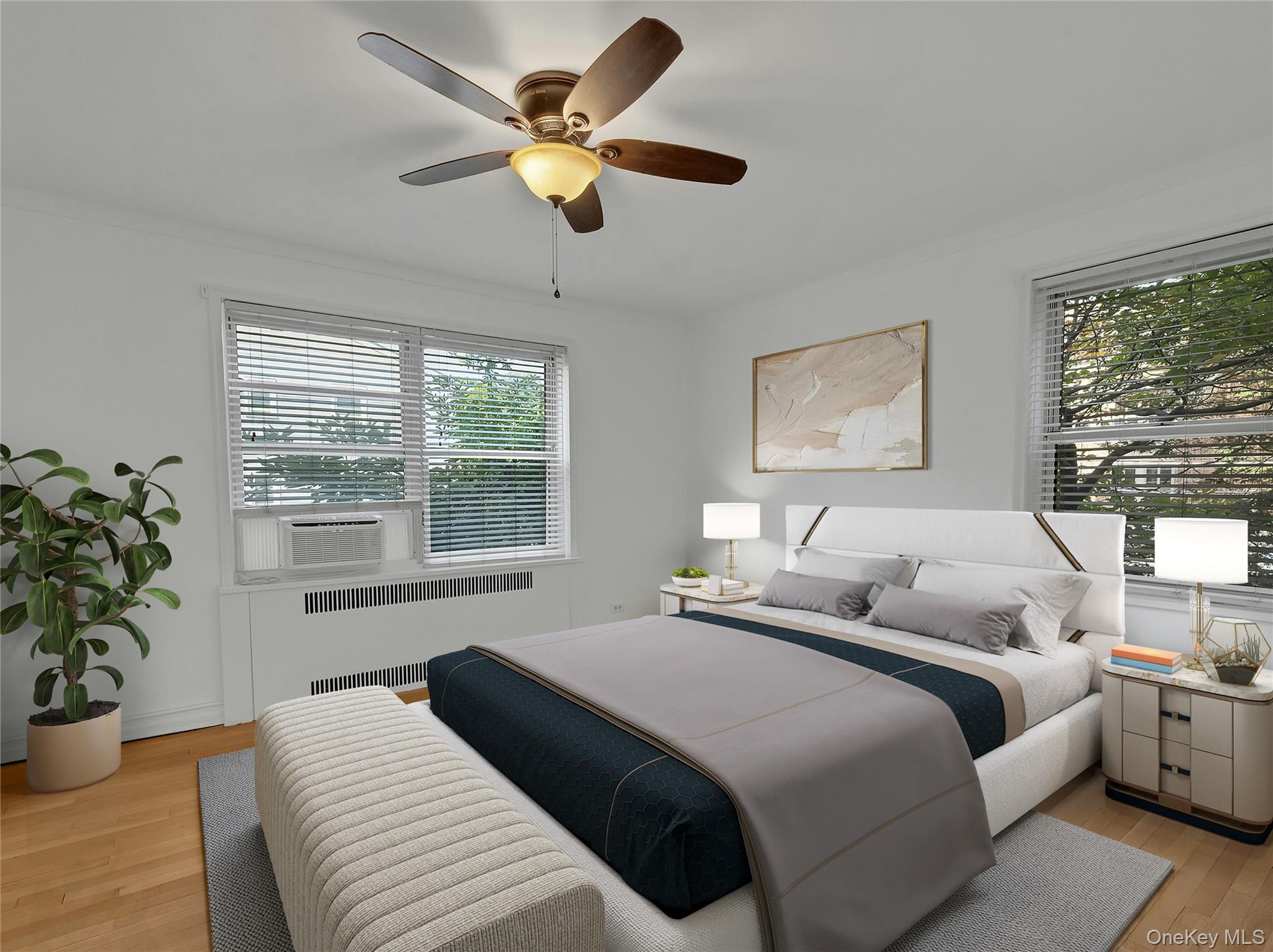 764 Palmer Road, Unit 1B Bronxville, NY 10708 - Photo 15 of 29 a bedroom with a large bed and a large window