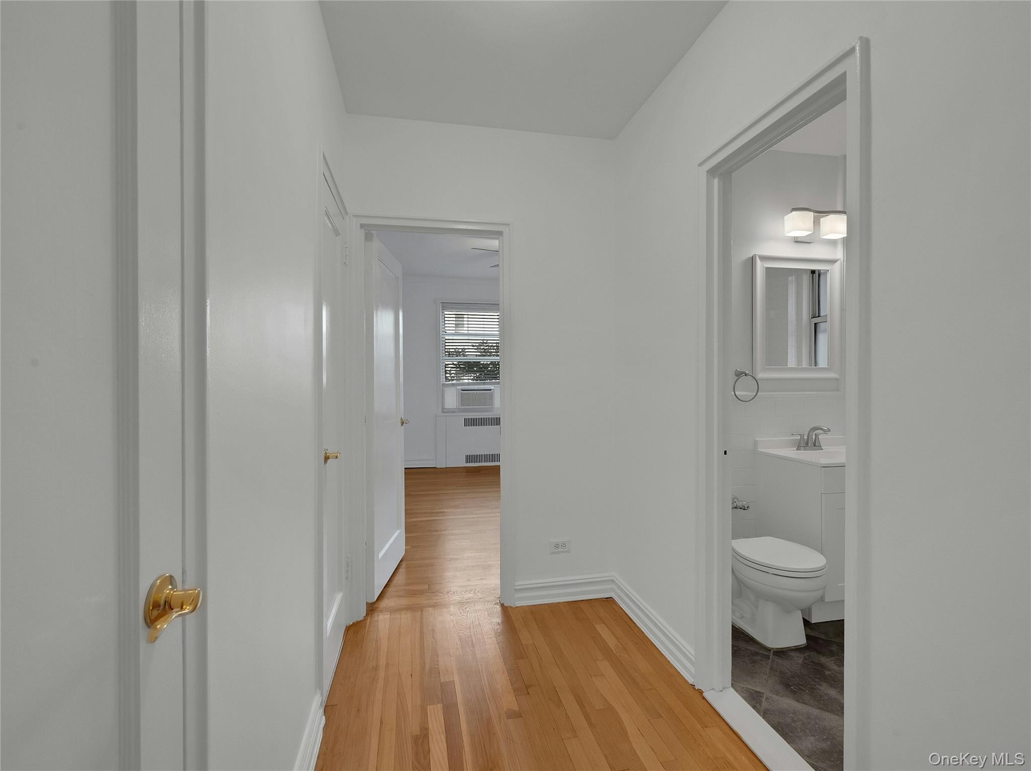 764 Palmer Road, Unit 1B Bronxville, NY 10708 - Photo 18 of 29 a view of a bathroom from the hallway