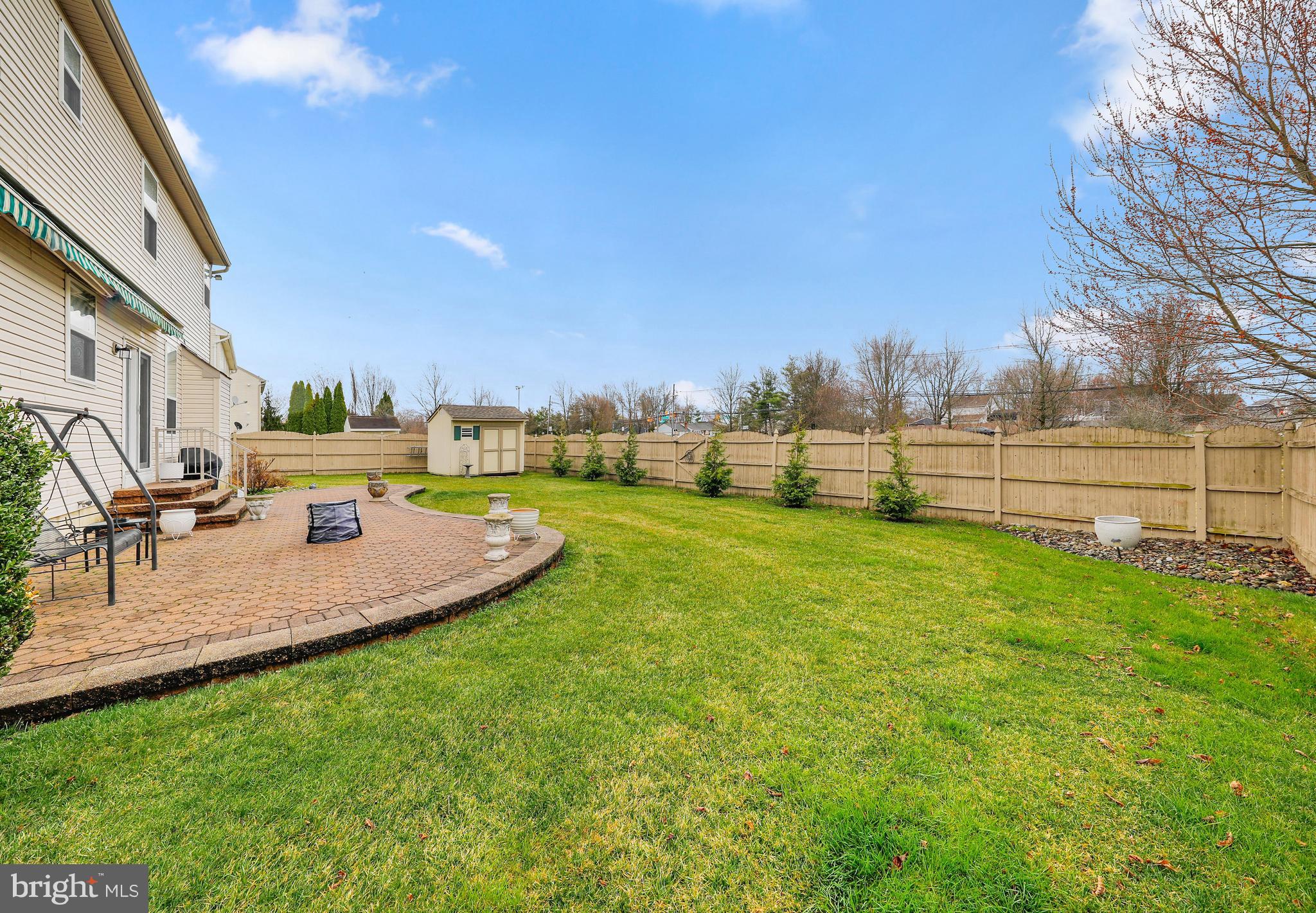 7 Colts Gait Road Evesham, NJ 08053 - Photo 38 of 47 a view of a backyard with sitting area
