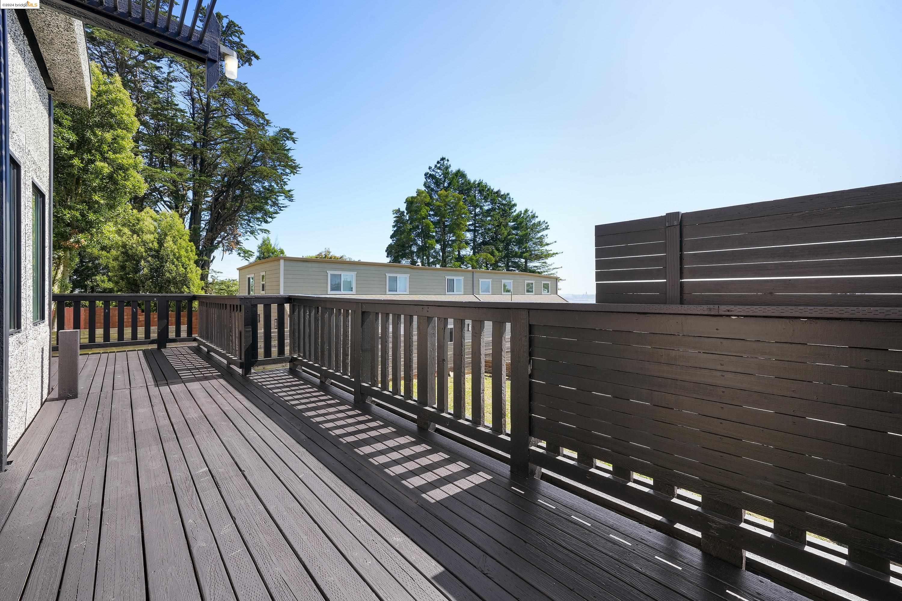 921 Clark Place El Cerrito, CA 94530 - Photo 12 of 36 a view of balcony with wooden floor