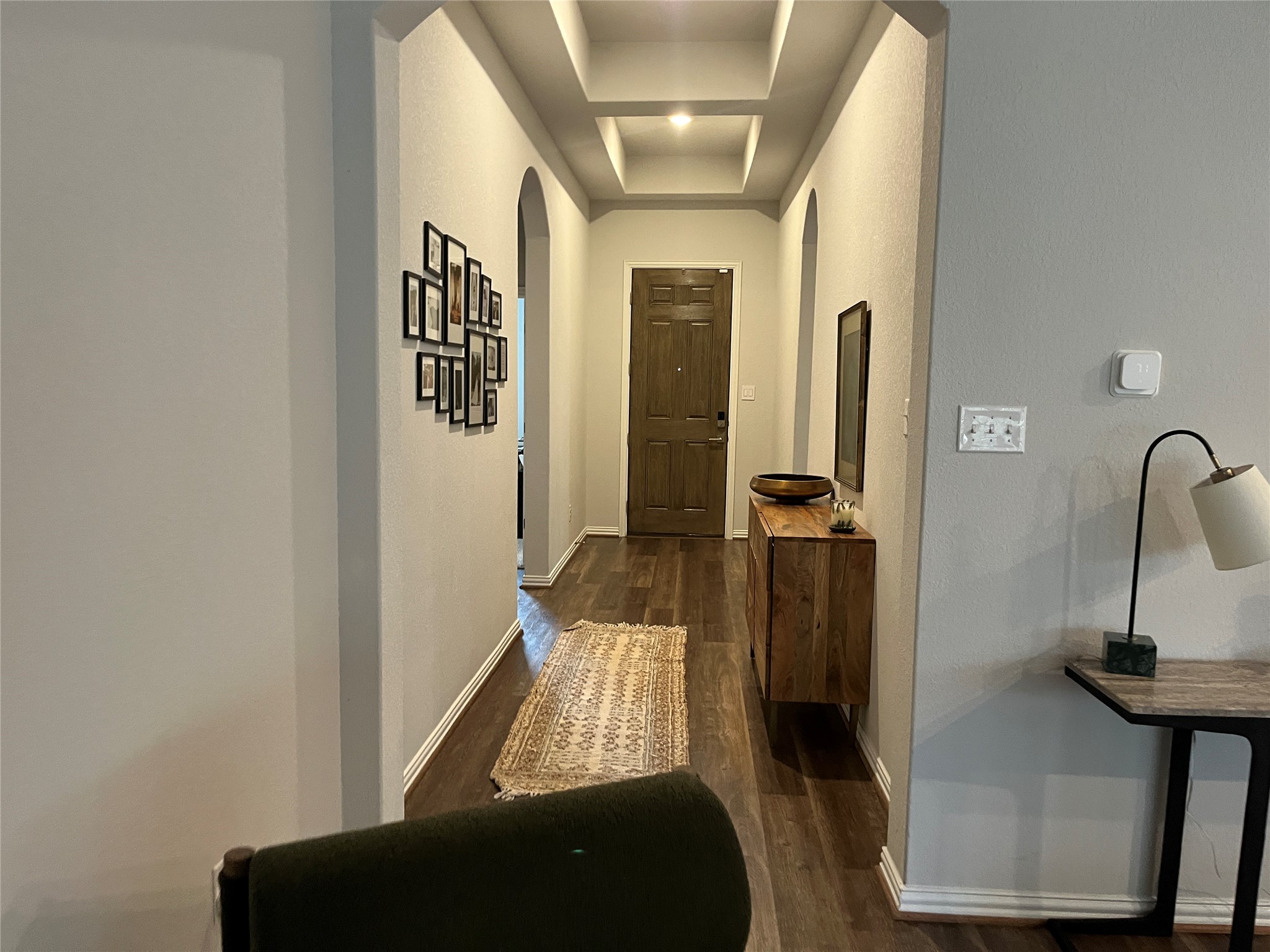 1080 Leadtree Loop Buda, TX 78610 - Photo 18 of 25 a view of front door and bedroom