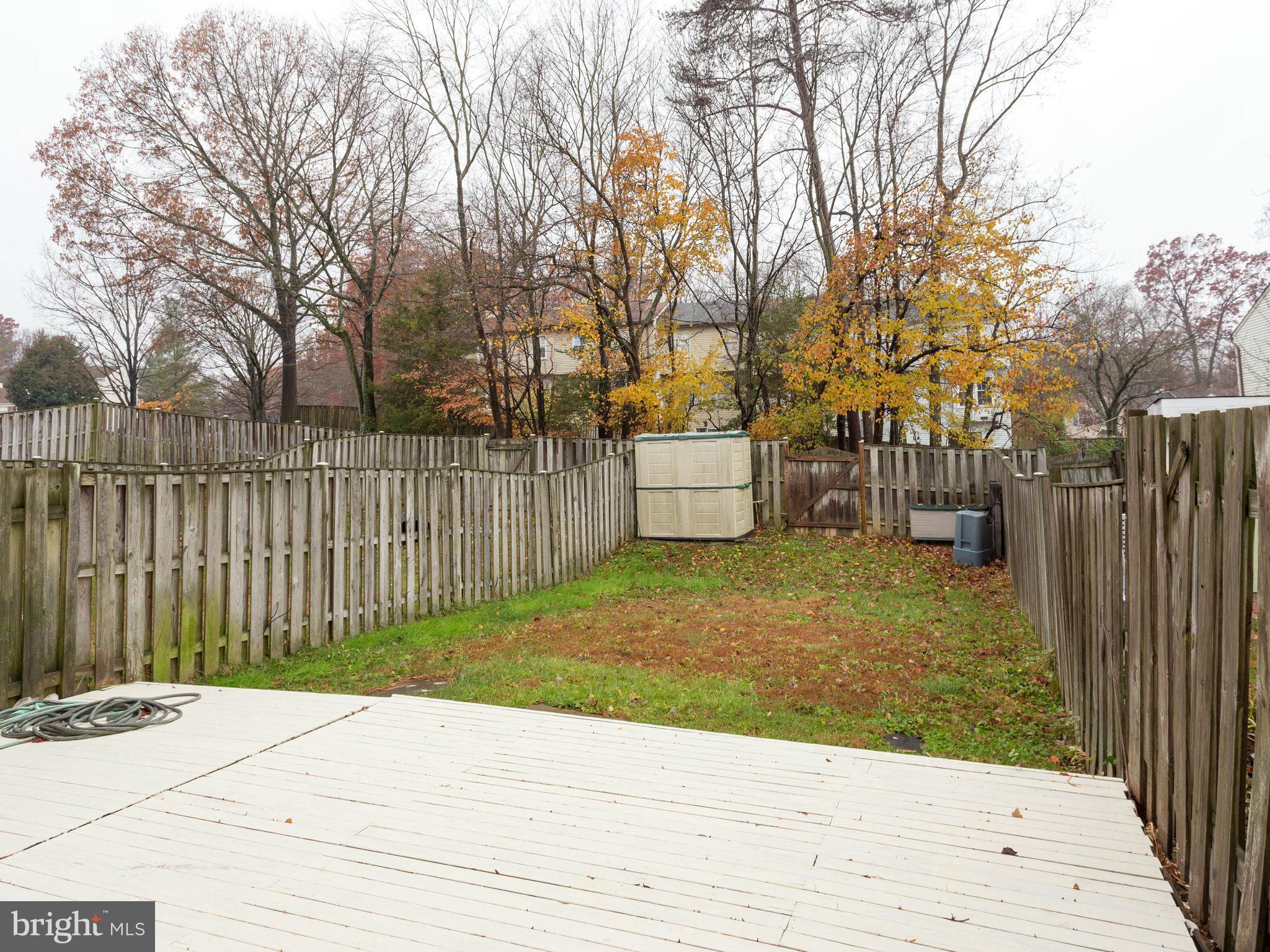 7960 Forest Path Way Springfield, VA 22153 - Photo 19 of 19 FENCED REAR YARD