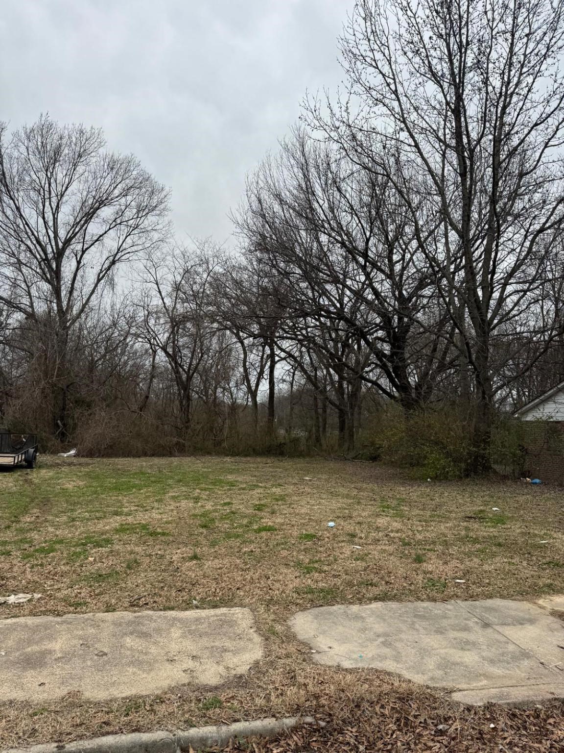 3075 Green Road Memphis, TN 38109 - Photo 1 of 1 a view of a yard with a house
