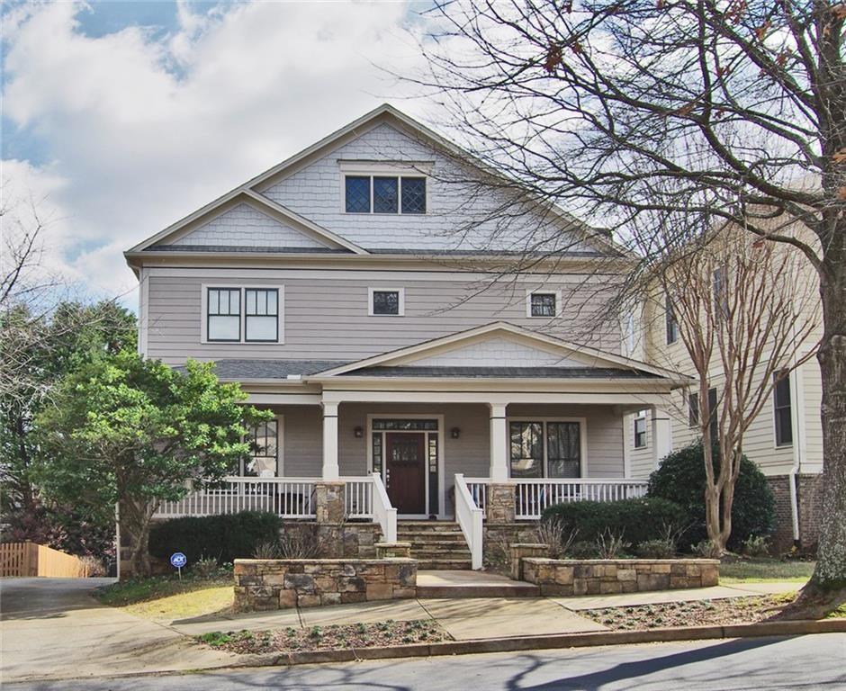 917 Manor Parc Drive Decatur, GA 30033 - Photo 1 of 1 a front view of a house with garden