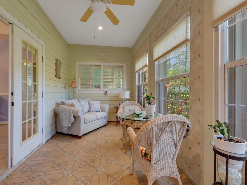 4001 Gator Trace Road Fort Pierce, FL 34982 - Photo 19 of 45 enclosed air conditioned porch