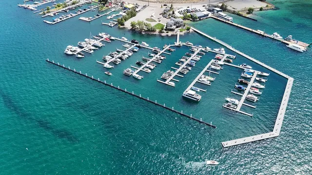 an aerial view of a chairs