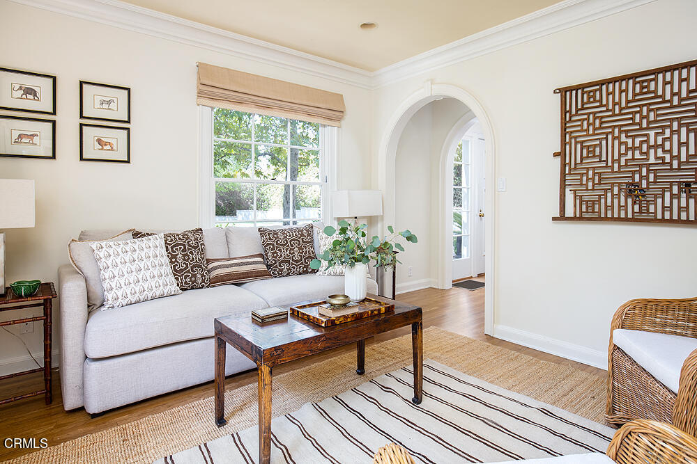 141 Sierra View Road Pasadena, CA 91105 - Photo 19 of 38 a living room with furniture and a window