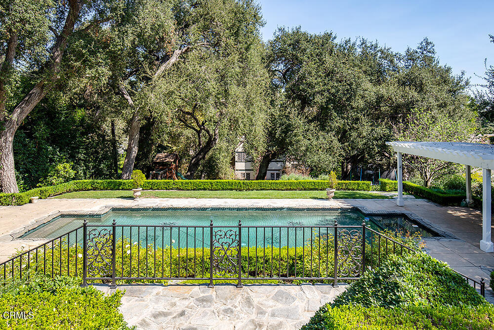 141 Sierra View Road Pasadena, CA 91105 - Photo 34 of 38 a view of swimming pool with a patio