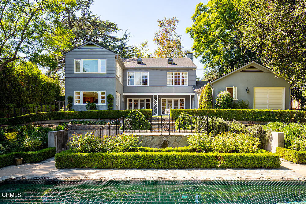 141 Sierra View Road Pasadena, CA 91105 - Photo 36 of 38 a front view of a house with a yard