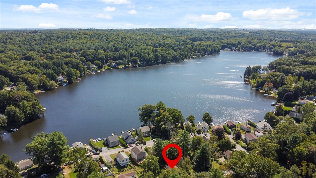 60 Park Road Charlton, MA 01507 - Photo 26 of 30 a view of a lake with a flower in a garden