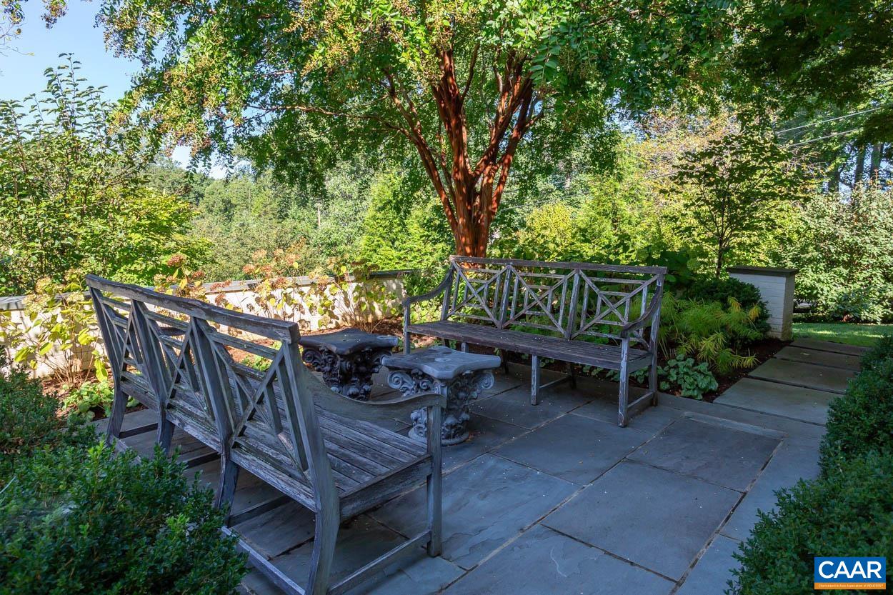 1340 Sunset Circle Charlottesville, VA 22901 - Photo 4 of 15 a view of an outdoor sitting area with brick wall