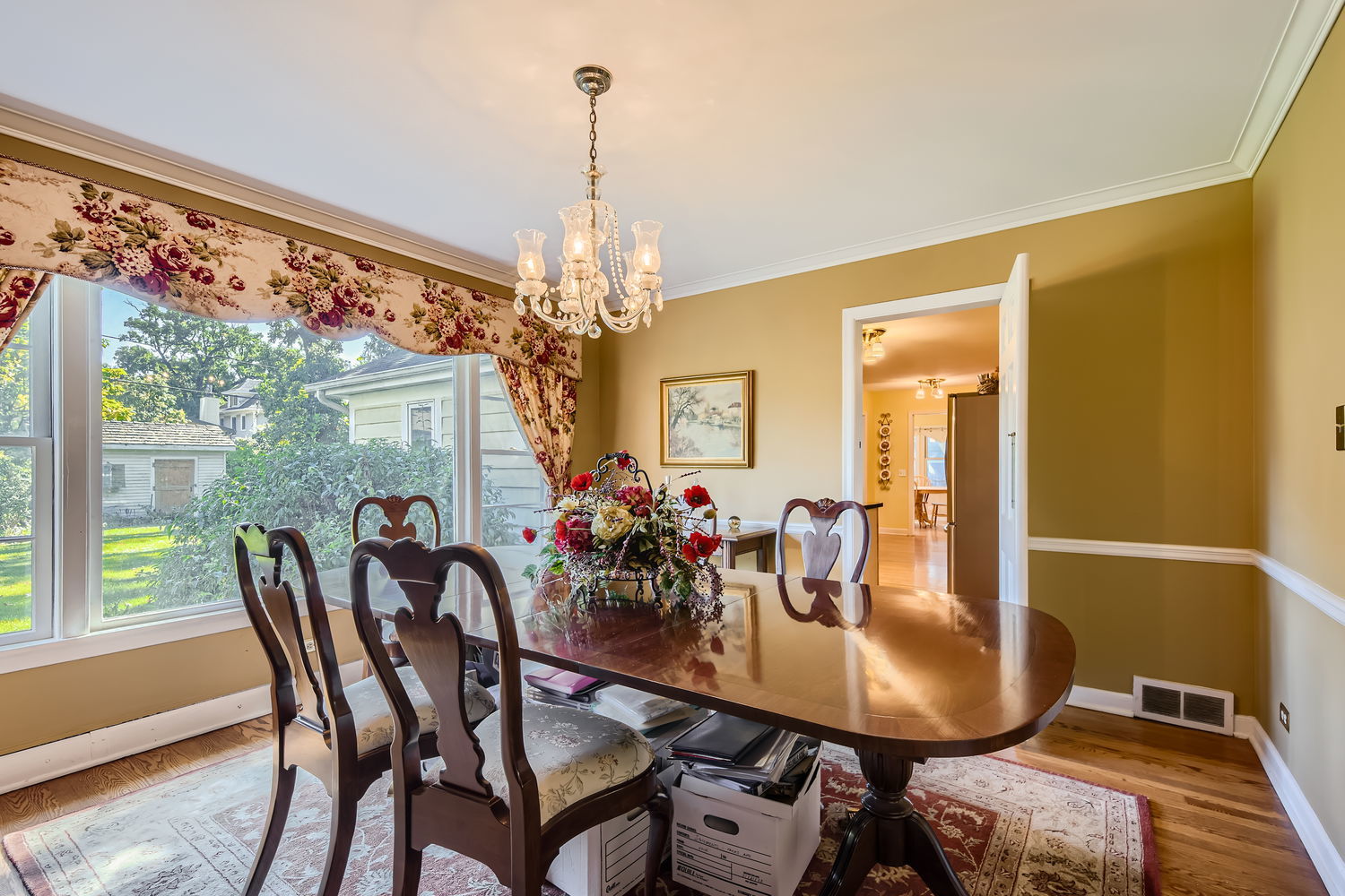 207 Scottswood Road Riverside, IL 60546 - Photo 7 of 32 a view of a dining room with furniture window and outside view