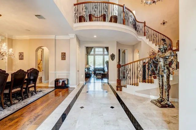 a room with furniture and a window