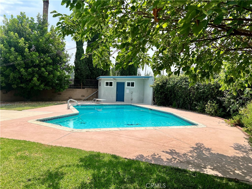 22734 Eccles Street West Hills, CA 91304 - Photo 12 of 19 a view of outdoor space pool patio and yard