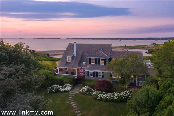 7 Starbuck Neck Road Edgartown, MA 02539 - Photo 3 of 41 an aerial view of a house with a garden space