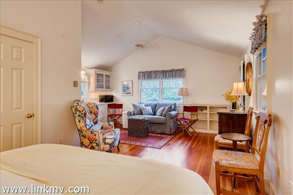 7 Starbuck Neck Road Edgartown, MA 02539 - Photo 36 of 41 a bedroom with furniture and a large window