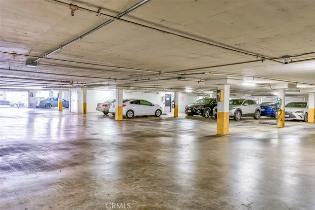 a view of parking area