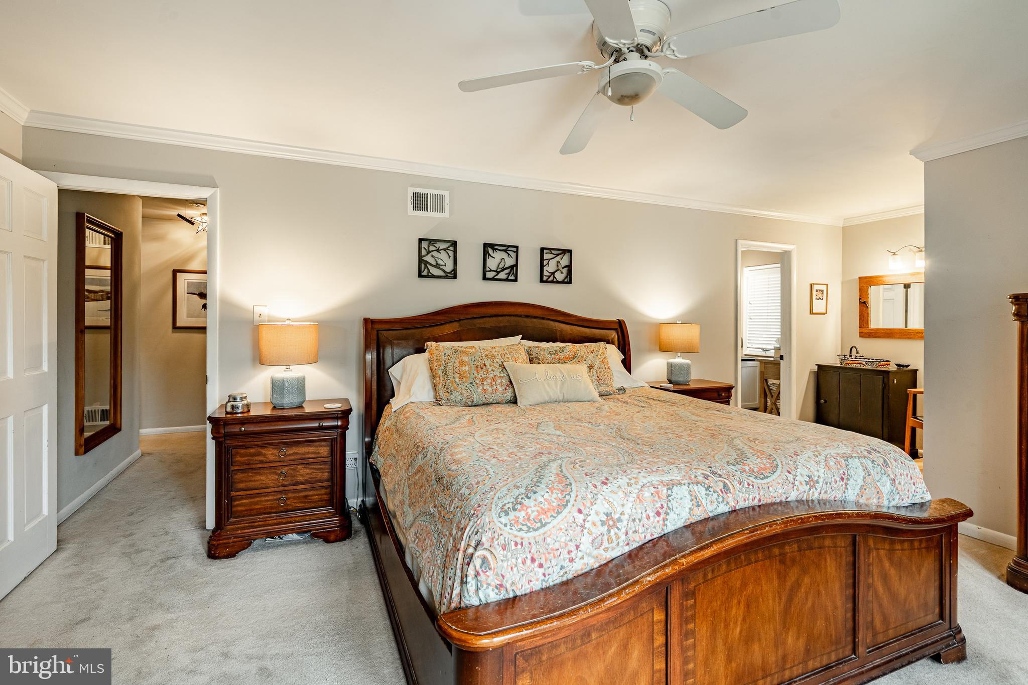 19 Ringfield Road, Unit 19 Chadds Ford, PA 19317 - Photo 19 of 39 a bedroom with a bed and wooden floor