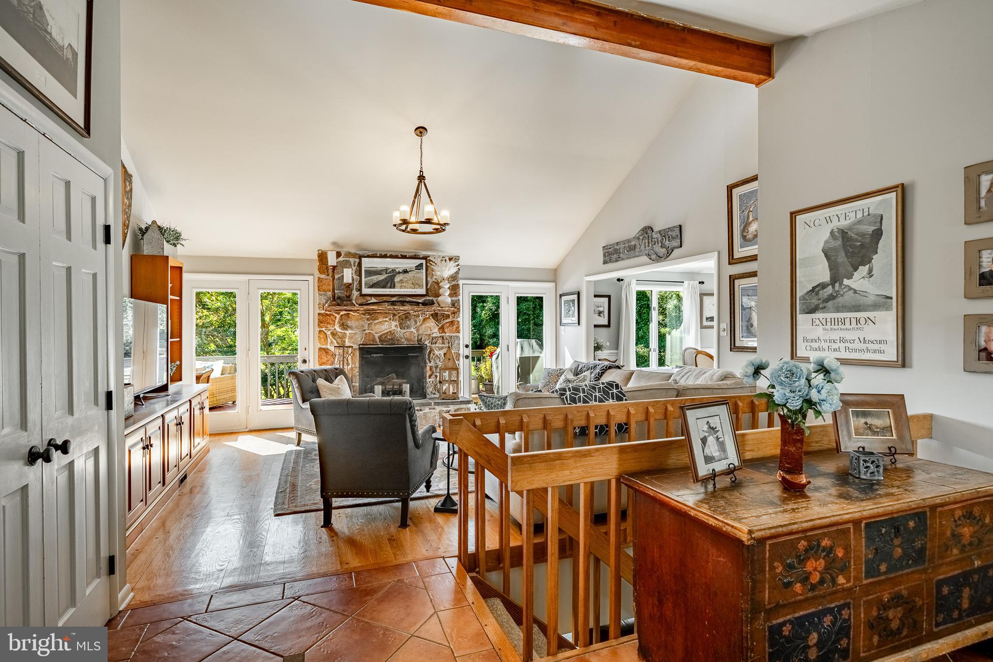 19 Ringfield Road, Unit 19 Chadds Ford, PA 19317 - Photo 6 of 39 a view of a dining room with furniture window and outside view