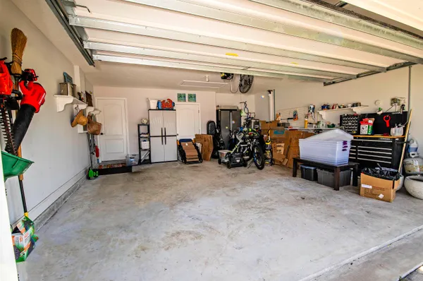 a view of storage and utility room