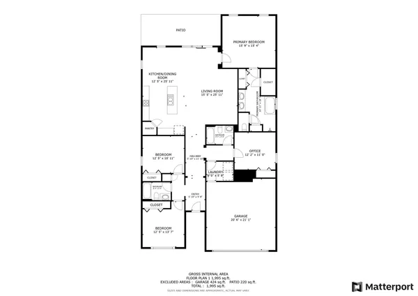 a picture of a floor plan