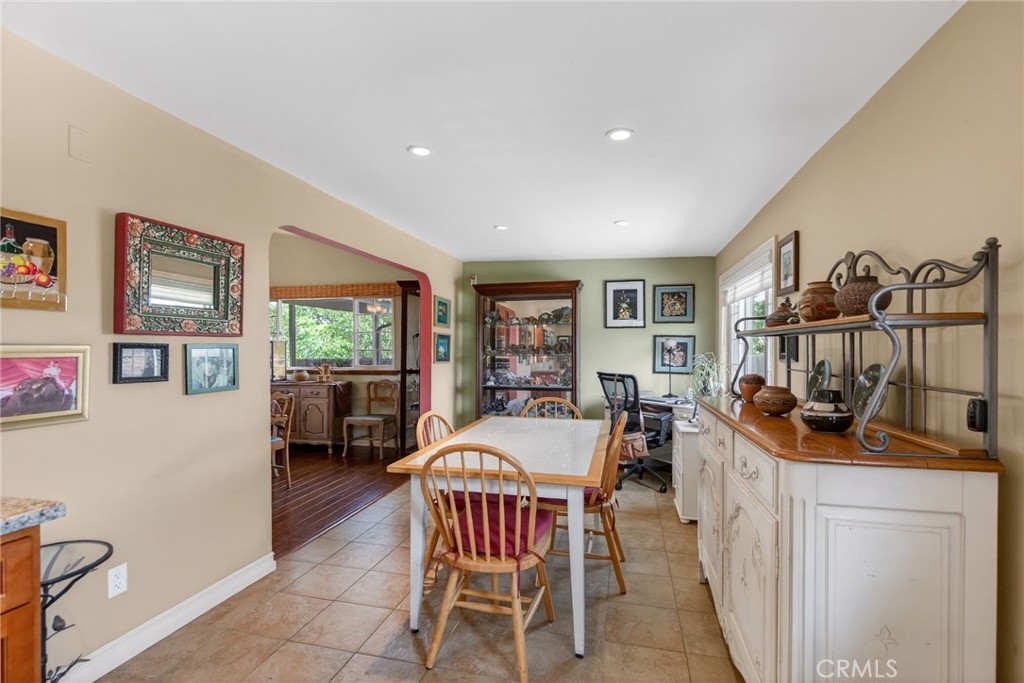 11543 Tulane Avenue Riverside, CA 92507 - Photo 22 of 49 This view shows the flow between the dining room and the family room.