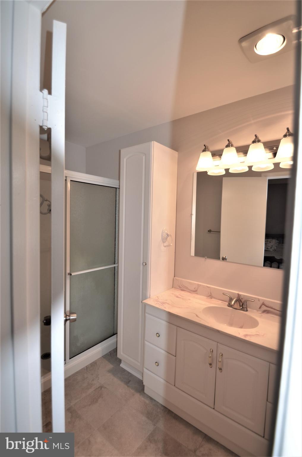 15930 Woods Center Road Silver Spring, MD 20906 - Photo 12 of 33 Private master bath with new tile floor