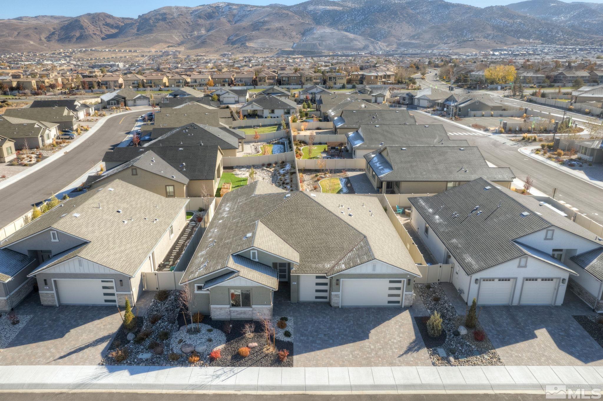 607 Riverbed Circle Reno, NV 89521 - Photo 39 of 40 an aerial view of a
