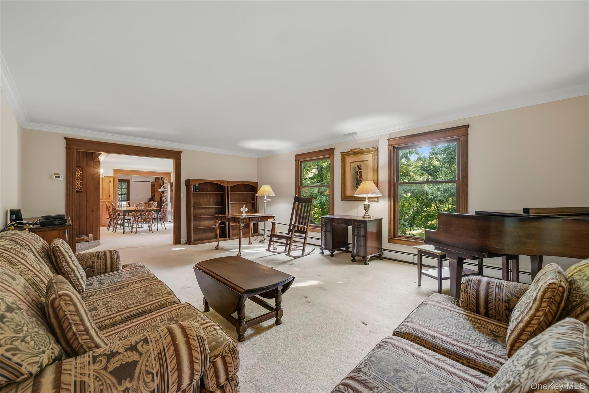31 Pines Bridge Road Amawalk, NY 10501 - Photo 3 of 29 Spacious living room filled with natural light entering from the large windows.