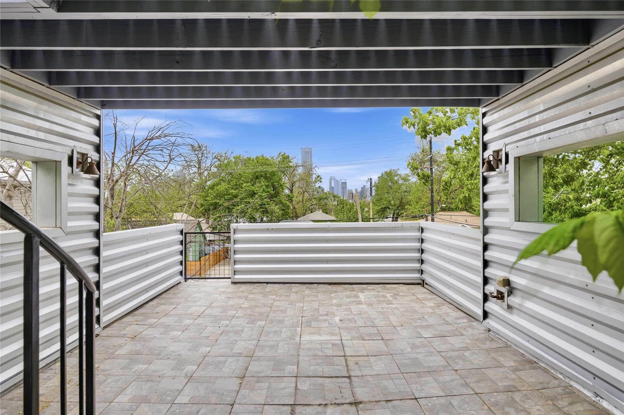 2202 Willow Street, Unit B Austin, TX 78702 - Photo 18 of 21 View of patio featuring a gate