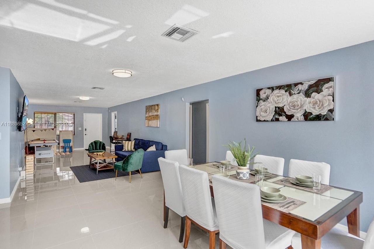 208 Southwest 2nd Avenue Hallandale Beach, FL 33009 - Photo 17 of 28 a view of a dining room with furniture window and outside view
