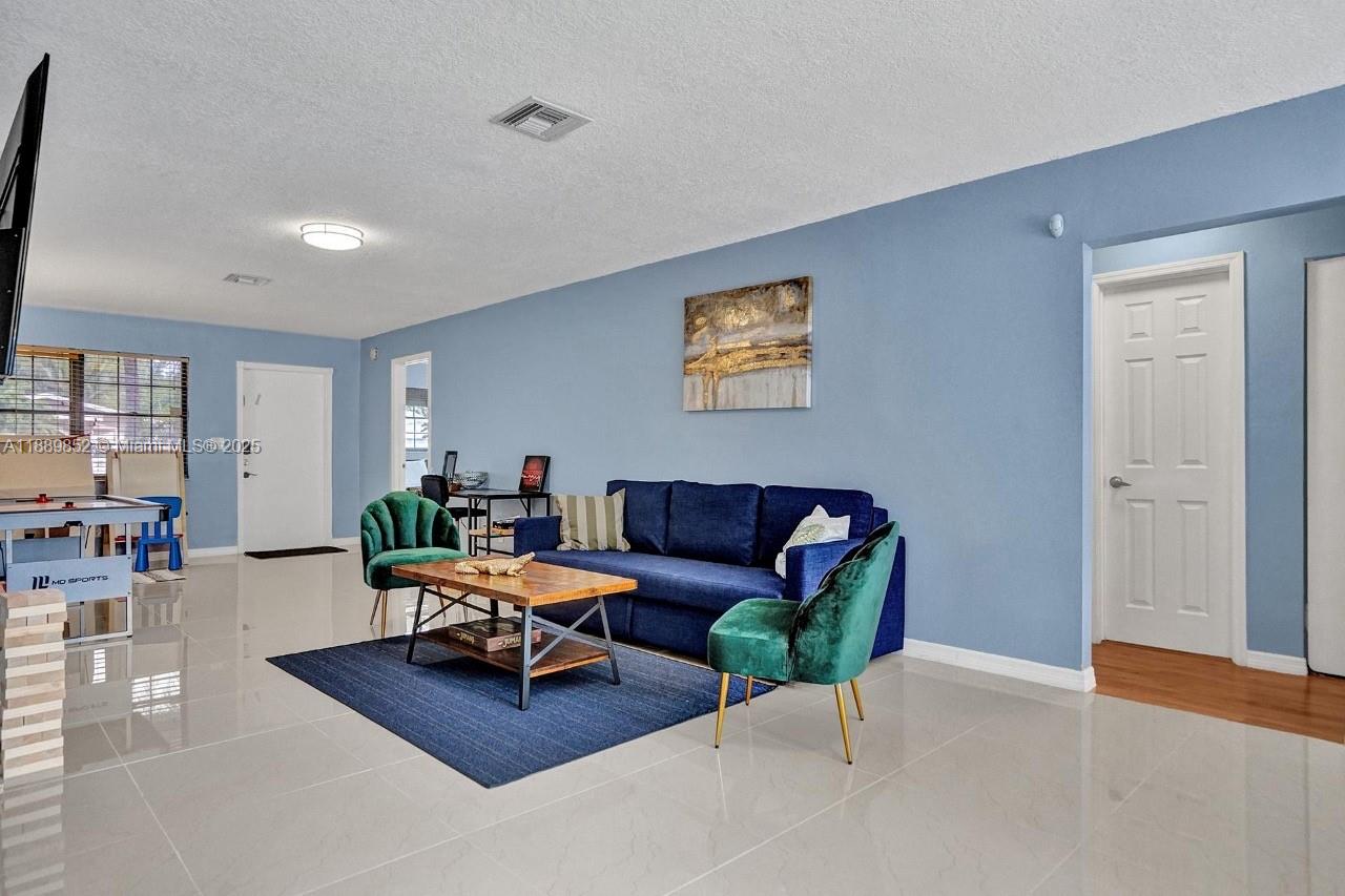 208 Southwest 2nd Avenue Hallandale Beach, FL 33009 - Photo 8 of 28 a living room with furniture and wooden floor