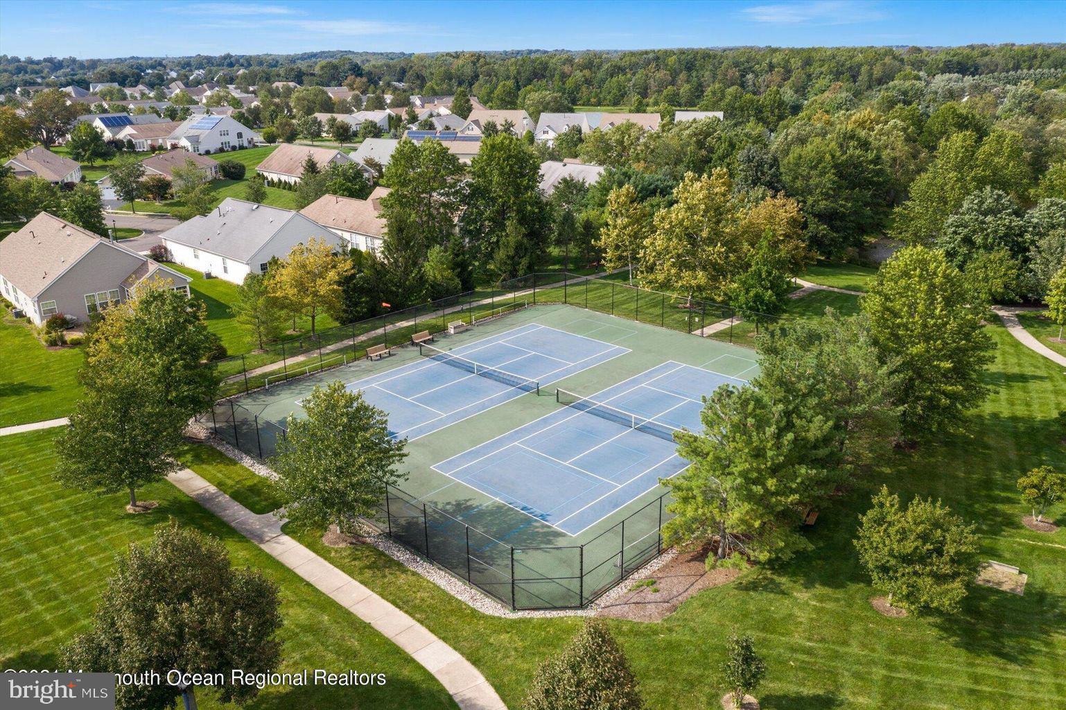 10 Powderhorn Way Allentown, NJ 08501 - Photo 34 of 44 an aerial view of a house