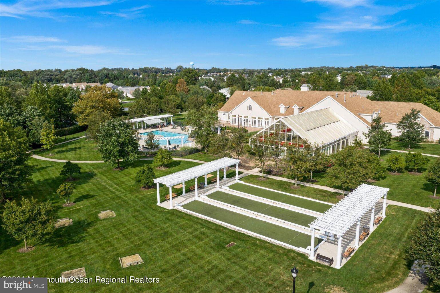 10 Powderhorn Way Allentown, NJ 08501 - Photo 40 of 42 a view of a white house with a yard