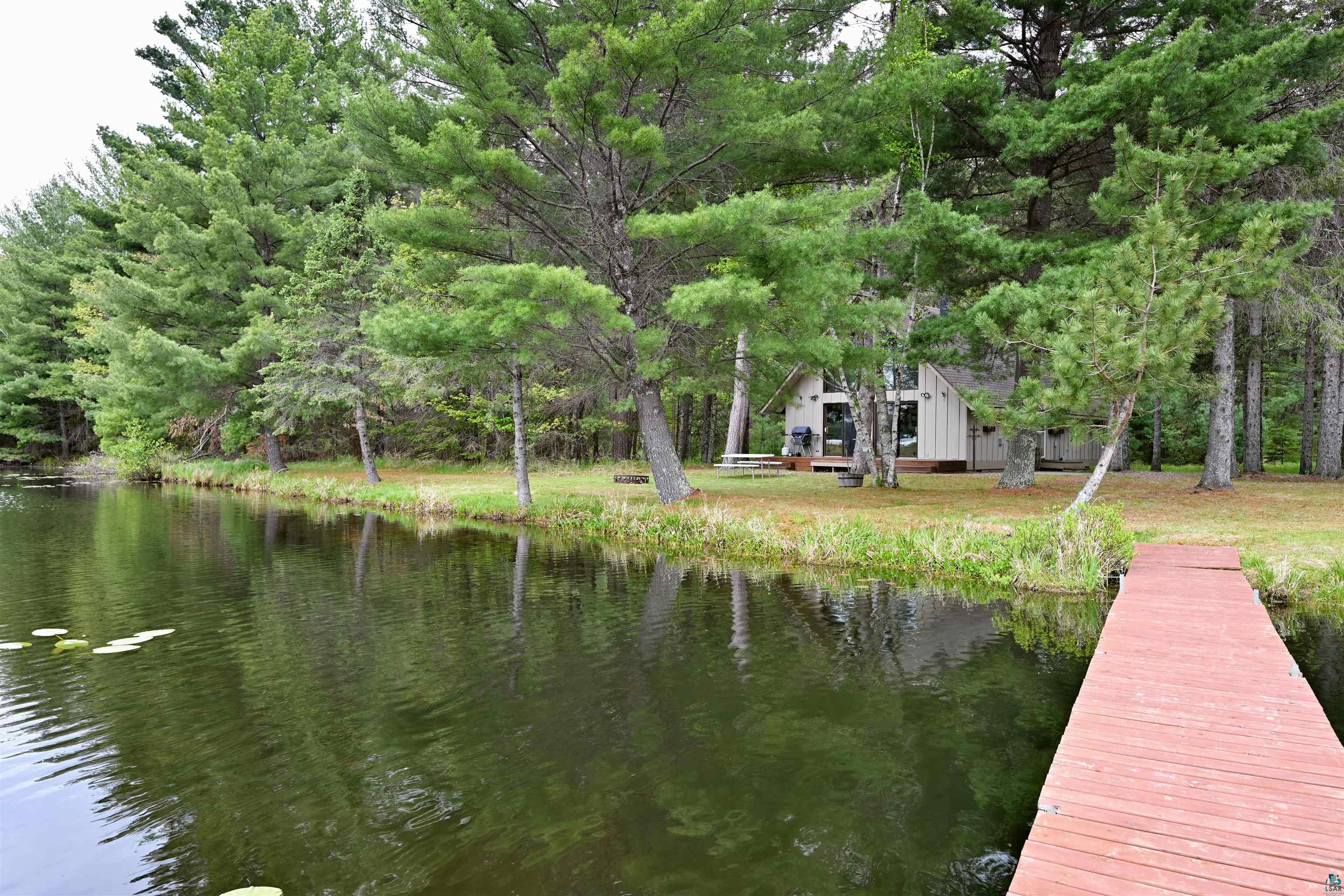 2775 Lake Road Barnes, WI 54873 - Photo 28 of 52 Dock area featuring a water view