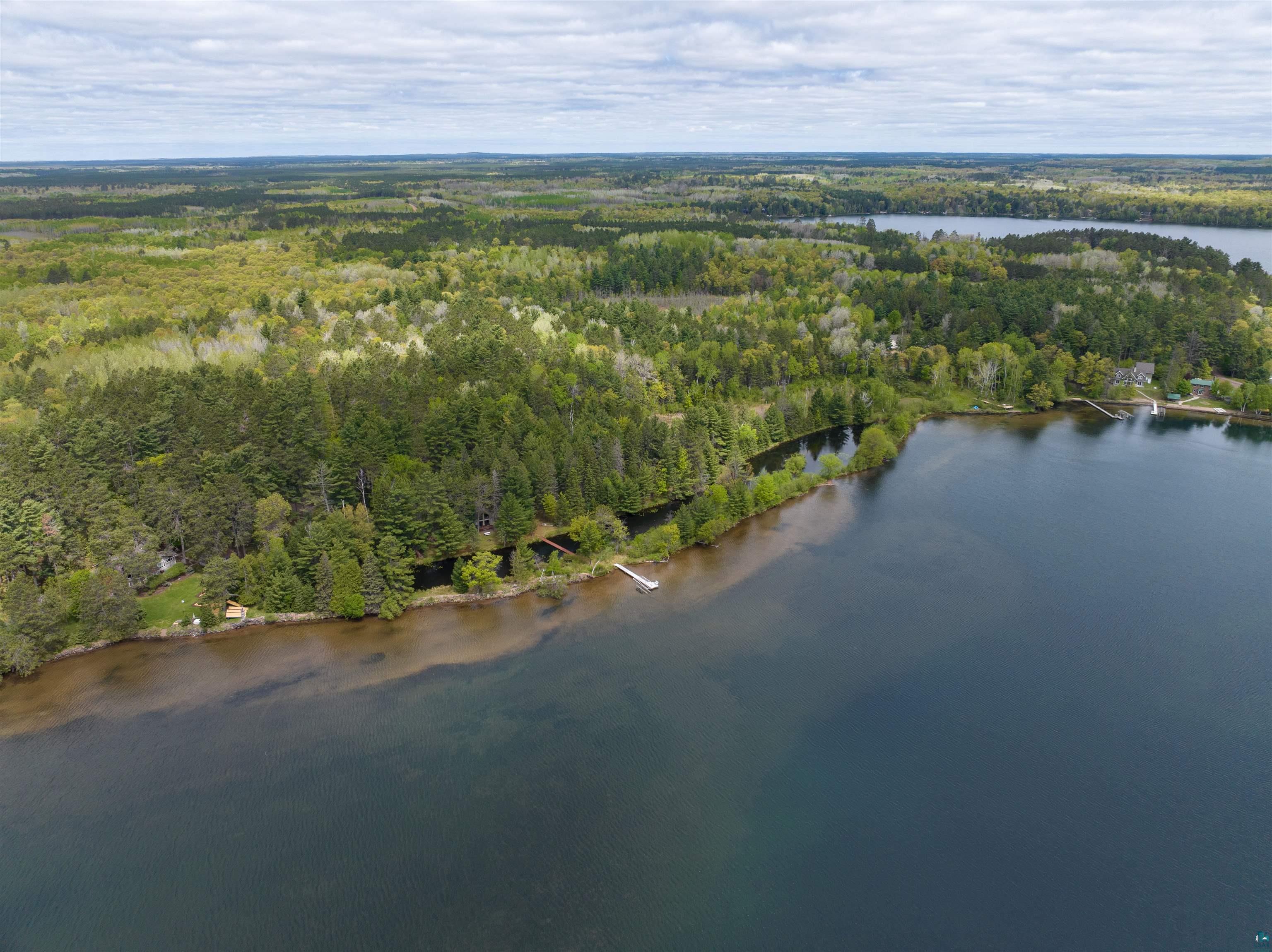 2775 Lake Road Barnes, WI 54873 - Photo 9 of 52 Aerial view of a nearby body of water